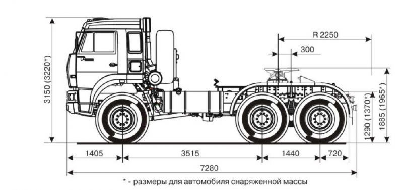 65116-6010-48(А5) Тягач КАМАЗ